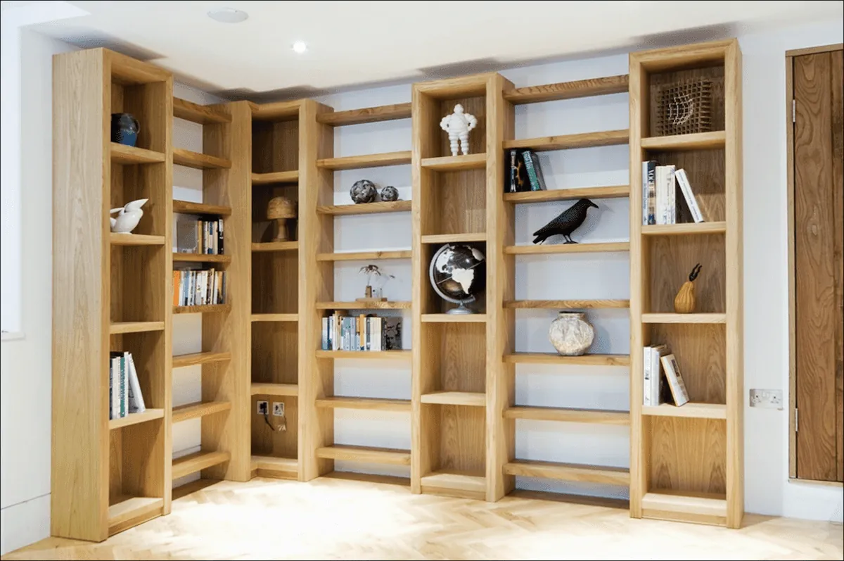 bespoke joinery shelving home interior