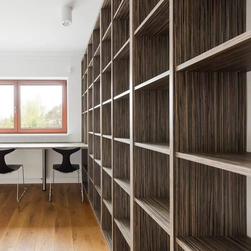 local joinery companies spacious home office in modern styles
