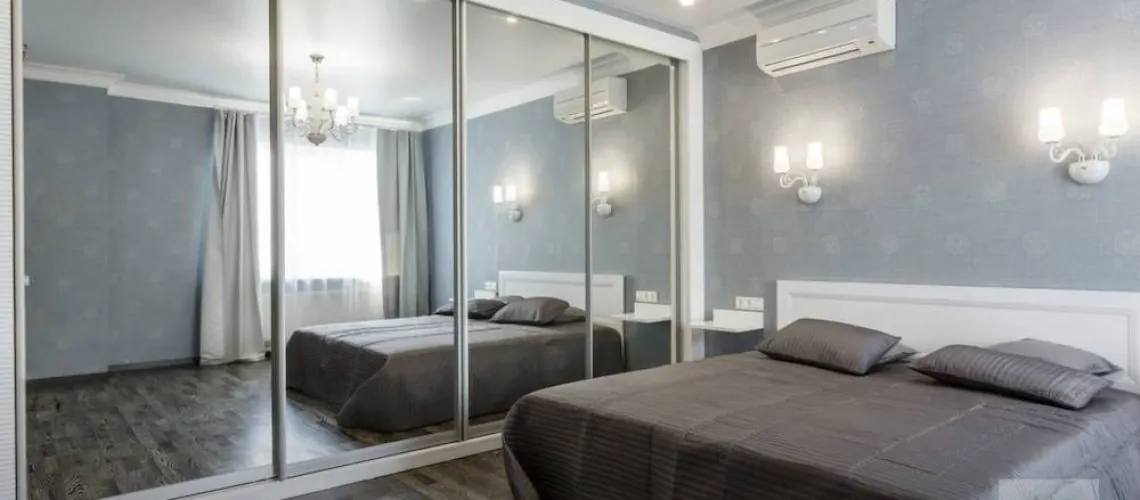 Mirrored Fitted Wardrobes & sliding Doors | Riverdale Bespoke Joinery