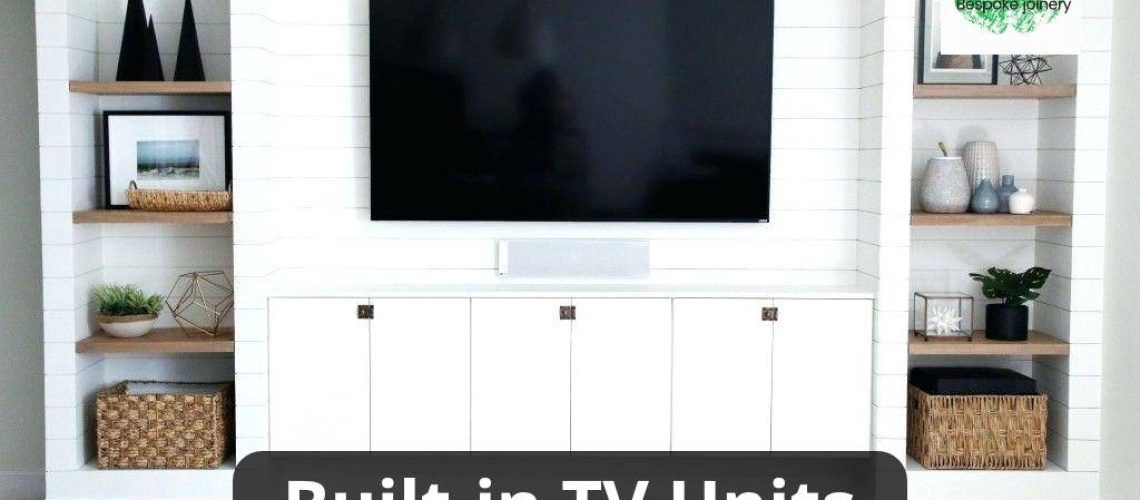 built in tv unit wall