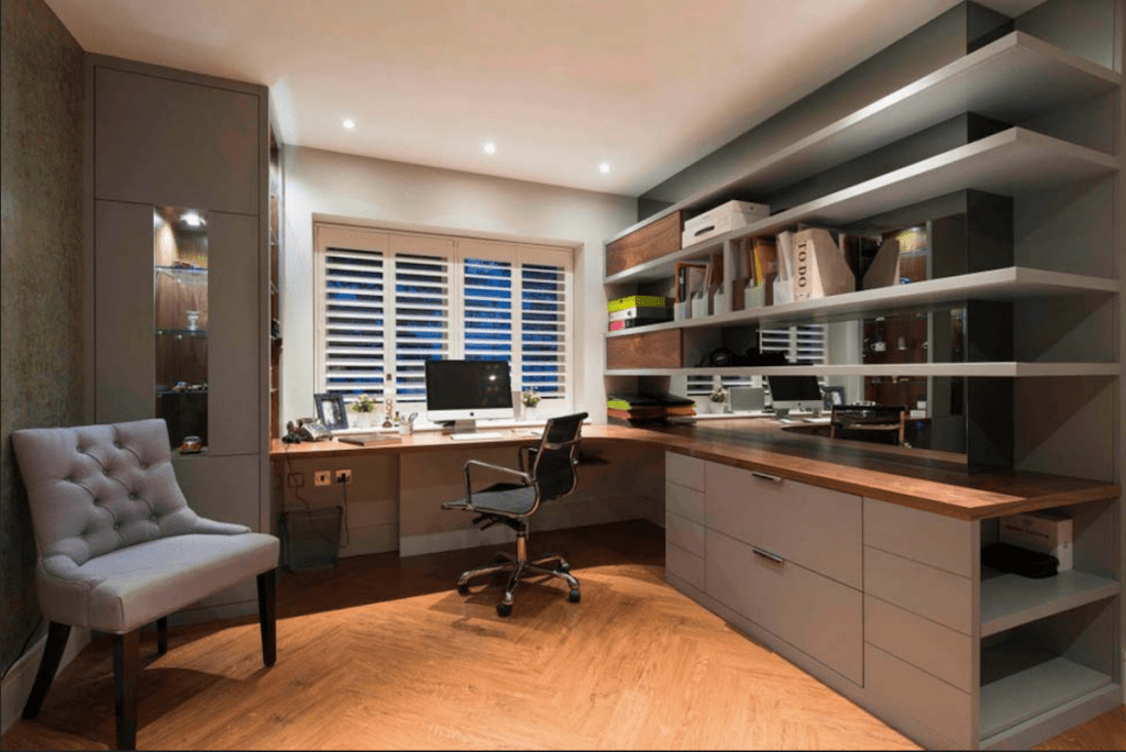 what is bespoke furniture example fitted office